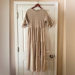 Smocked Maxi Dress